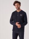 Lakeshore NAVY Long Sleeve T-Shirt | Quba & Co