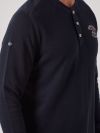 Lakeshore NAVY Long Sleeve T-Shirt | Quba & Co