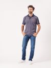 grey, dark grey, carbon, navy, x-series, white, stripe, polo, t-shirt, top, shirt, short sleeve, sporty, sport 