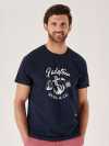 location t-shirt, navy t-shirt, t shirt, navy, padstow, basic