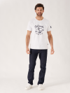 white t shirt, t shirt, basic, location, white, graphic, salcombe