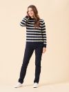 ladies stripe jumper, womens stripe jumper, stripe jumper, cable jumper, womens jumper, ladies jumper