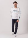 Luigi X-Series WHITE Long Sleeve T-Shirt | Quba & Co