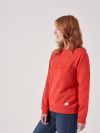 Lynette RED Logo Sweatshirt | Quba & Co