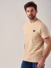 Magnum BEIGE Crew Neck T-Shirt | Quba & Co