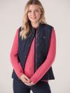Malin Showerproof Gilet - Deep Navy | Quba & Co Outerwear