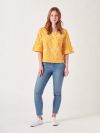 Marlena ORANGE Broderie Anglaise Top | Quba & Co 