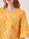 Marlena ORANGE Broderie Anglaise Top | Quba & Co 