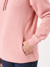 ladies sweatshirt, womens sweatshirt, ladies womens pink sweatshirt, ladies pink cowl neck, cowl neck sweatshirt, hoodie, womens hoodie, ladies hoodie, new in