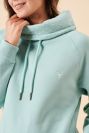 ladies sweatshirt, womens sweatshirt, green sweatshirt, cowl neck sweatshirt, ladies cowl neck sweatshirt, womens cowl neck sweatshirt, hoodie, sweatshirt, new in 