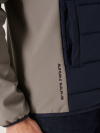 x series, bonded, jacket, softshell, coat, lightweight, outerwear, grey, navy, fleece