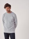 Mikka GREY Crew Neck Sweatshirt | Quba & Co