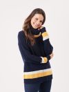 ladies knitwear, ladies jumper, womens knitwear, womens jumper, knitwear, knitted jumper, navy knitted jumper, 