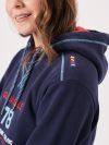 ladies hoodie, womens hoodie, x-series, womens x-series, ladies navy hoody, hoodie, 