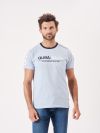 ice blue, blue, light blue, x-series, sporty, top, tee, t-shirt, graphic, short sleeve