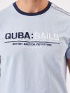 ice blue, blue, light blue, x-series, sporty, top, tee, t-shirt, graphic, short sleeve