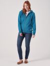 Nicolette BLUE Full Zip Hoodie | Quba & Co