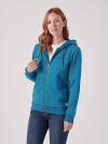 Nicolette BLUE Full Zip Hoodie | Quba & Co