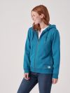 Nicolette BLUE Full Zip Hoodie | Quba & Co