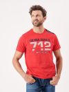 red, bright red, sail red, x-series, graphic, sporty, short sleeve, t-shirt, tee, top, 