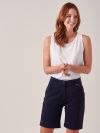 Orla NAVY Chino Shorts | Quba & Co 