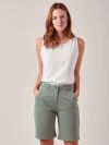 Orla SAGE GREEN Chino Shorts | Quba & Co