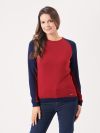 ladies jumper, ladies knitwear, knitted jumper, womens jumper, womens knitted jumper, red jumper, new knitwear