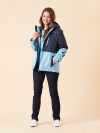 ldies jacket, womens jacket, x-series, womens x-series, ladies x-series, x-series jacket, blue jacket, navy jacket, womens coat, ladiees coat, womens navy jacket, winter jacket