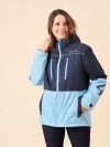 ldies jacket, womens jacket, x-series, womens x-series, ladies x-series, x-series jacket, blue jacket, navy jacket, womens coat, ladiees coat, womens navy jacket, winter jacket