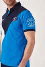 Palms NAVY X-Series Polo Shirt | Quba & Co