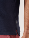 navy polo, polo shirt, basic, summer, spring, closed mesh, light polo, lifestyle, navy