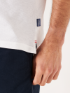 white polo, polo shirt, basic, summer, spring, closed mesh, light polo, lifestyle, white