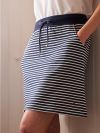 ladies skirt, ladies stripe skirt, womens skirt, womens stripe skirt, ladies jersey skirt, jersey skirt