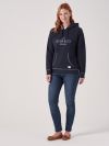 Raquel NAVY Logo Hoodie | Quba & Co
