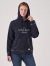 Raquel NAVY Logo Hoodie | Quba & Co