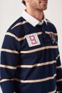 Reeves NAVY Rugby Shirt | Quba & Co 