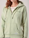 Renata SEAFOAM GREEN Full Zip Hoodie | Quba & Co