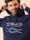 navy, graphic, hoody, hoodie, jumper, sweatshirt, hooded, embroidered, branded, front pocket
