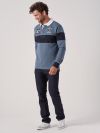 Rupert BLUE Rugby Shirt | Quba & Co