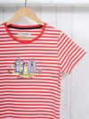 Stella RED Salcombe T-Shirt | Quba & Co