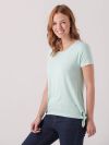 Seaholly AQUA GREEN WHITE STRIPE Side Tie Top