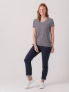 Seaholly NAVY WHITE STRIPE Side Tie Top | Quba & Co