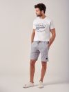 Season GREY MARL Fleece Shorts | Quba & Co