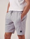 Season GREY MARL Fleece Shorts | Quba & Co