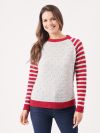ladies jumper, womens jumper, ladies bobble jumper, womens bobble jumper, bobble jumper, grey jumper, knitwear, ladies knitwear