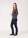 ladies long sleeve tshirt, ladies stripe t-shirt, womens stripe top, ladies t-shirt, long sleeve t-shirt, strip, long sleeve, christmas gift for women, gifts for women