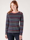 ladies long sleeve tshirt, ladies stripe t-shirt, womens stripe top, ladies t-shirt, long sleeve t-shirt, strip, long sleeve, christmas gift for women, gifts for women