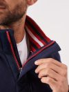 quarter zip, navy, red, x-series, contrast, sporty, sport, sweatshirt, jumper