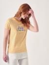 Stella MELON ORANGE Stripe T-Shirt | Quba & Co 