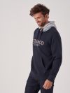 Svenrik NAVY Logo Hoodie | Quba & Co